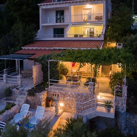 Apartments Ratac Lobrovic With Private Beach And Beautiful Sunset Slano Esterno foto